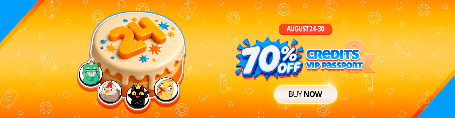 ? It's party time! It's GameVelvet's birthday and everything is 70% off.